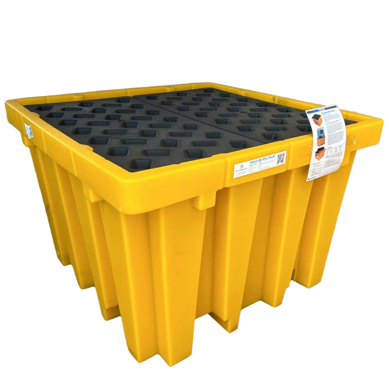 Single IBC Spill Containment Pallet