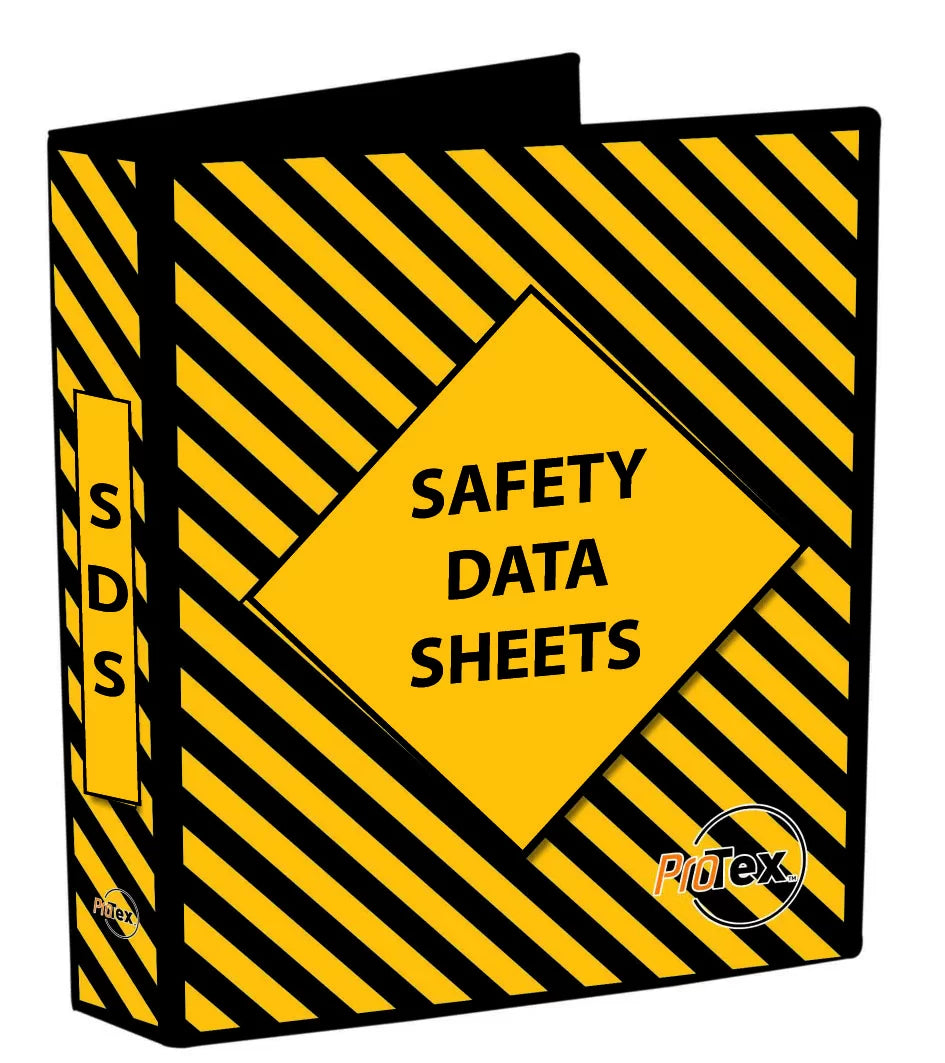 Safety Data Sheet Binder Yellow/Black (4 Ring Binder)