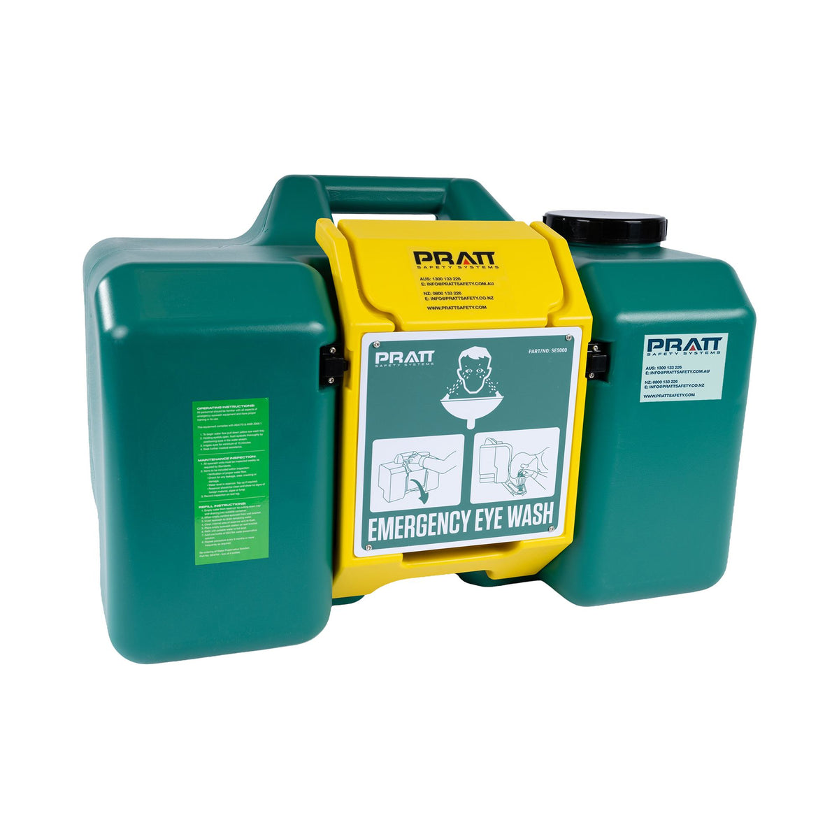 Pratt Portable Gravity Fed Eye Wash Unit