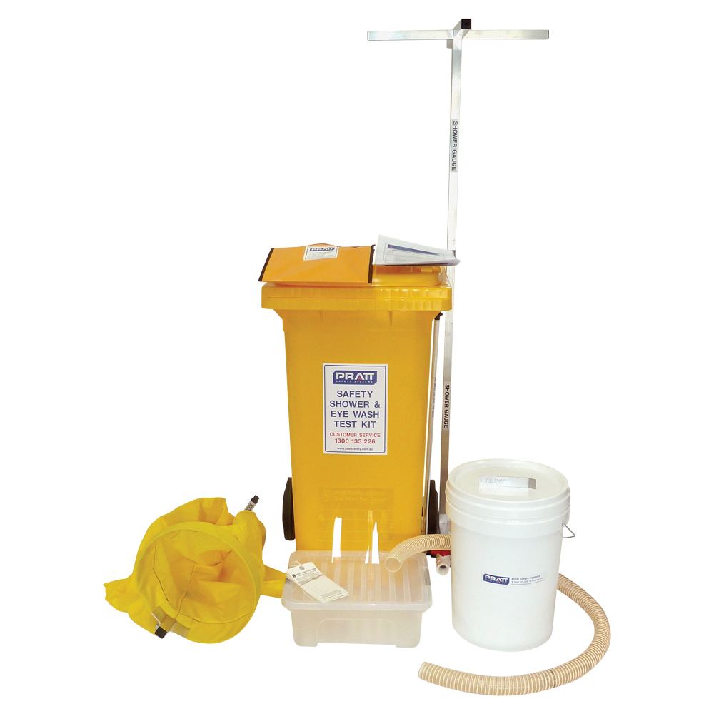 Pratt Shower Test Kit With Bin