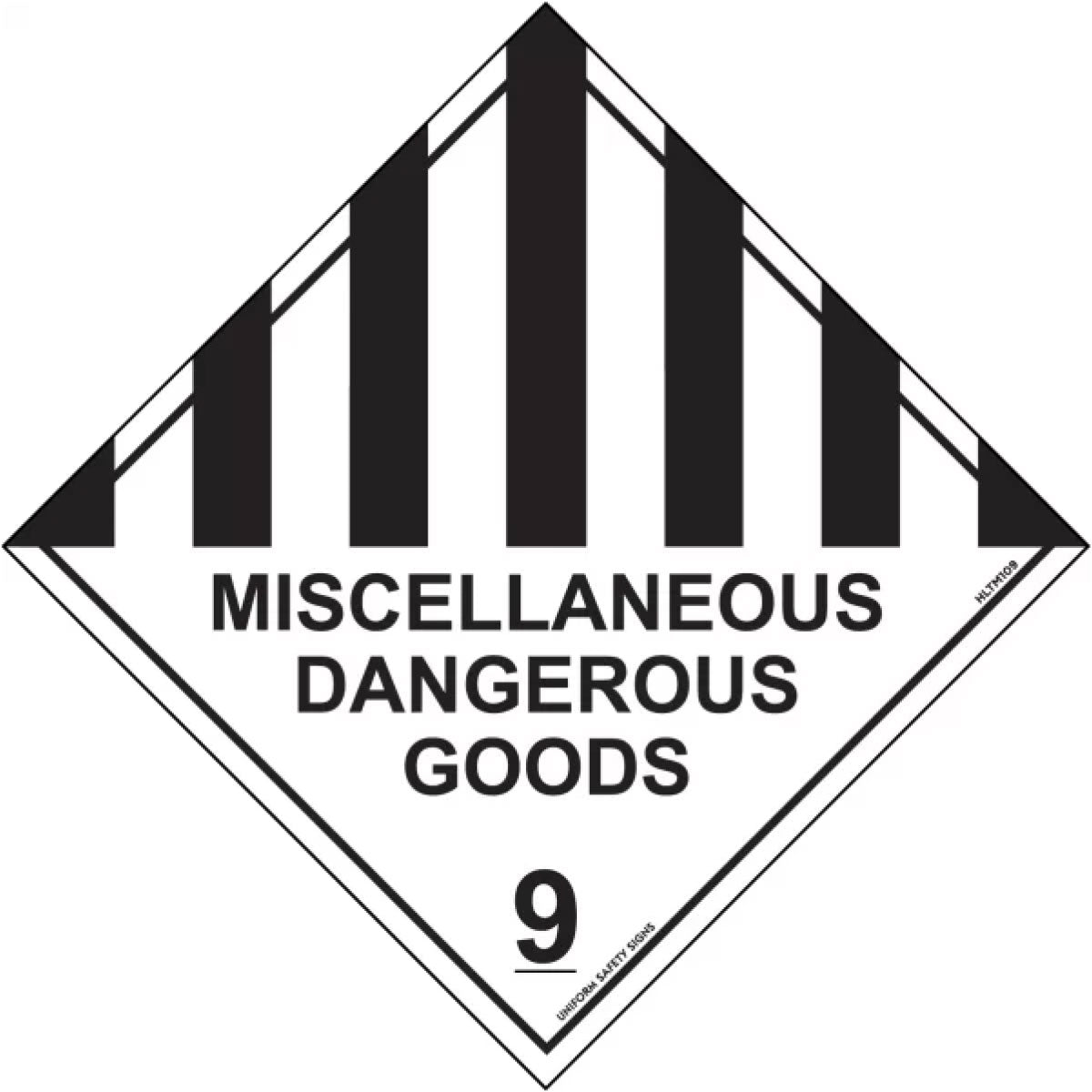 DG (Miscellaneous) Transport stickers