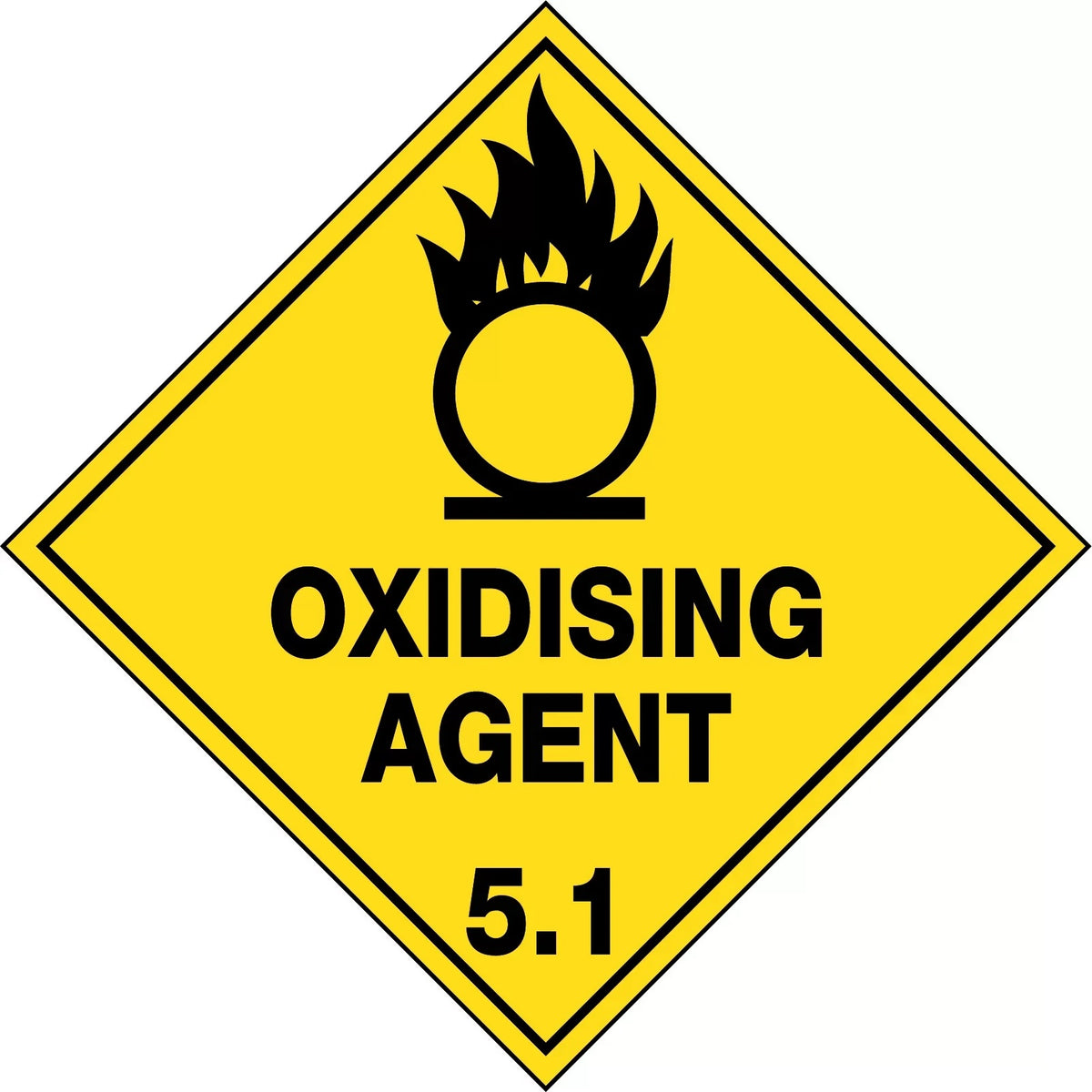 DG (Potassium Nitrate) Transport Stickers