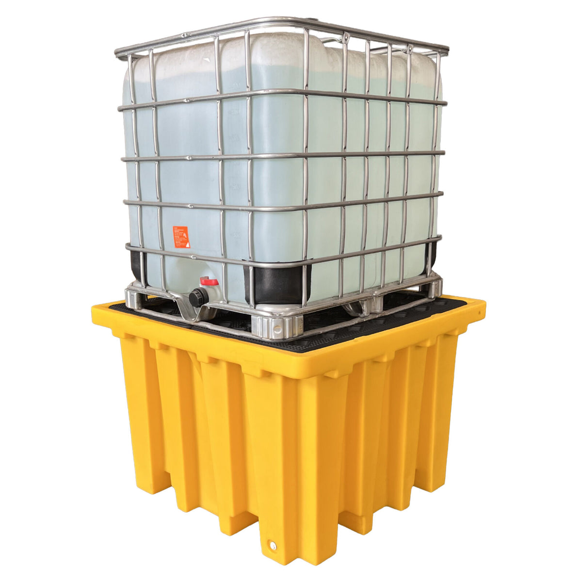 EziBund IBC Bunded Pallet – Yellow