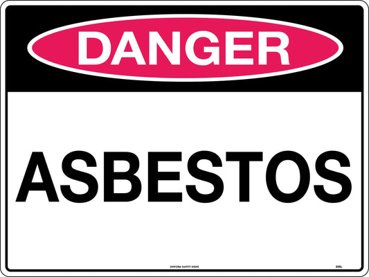 Danger Asbestos (300 X 225mm)