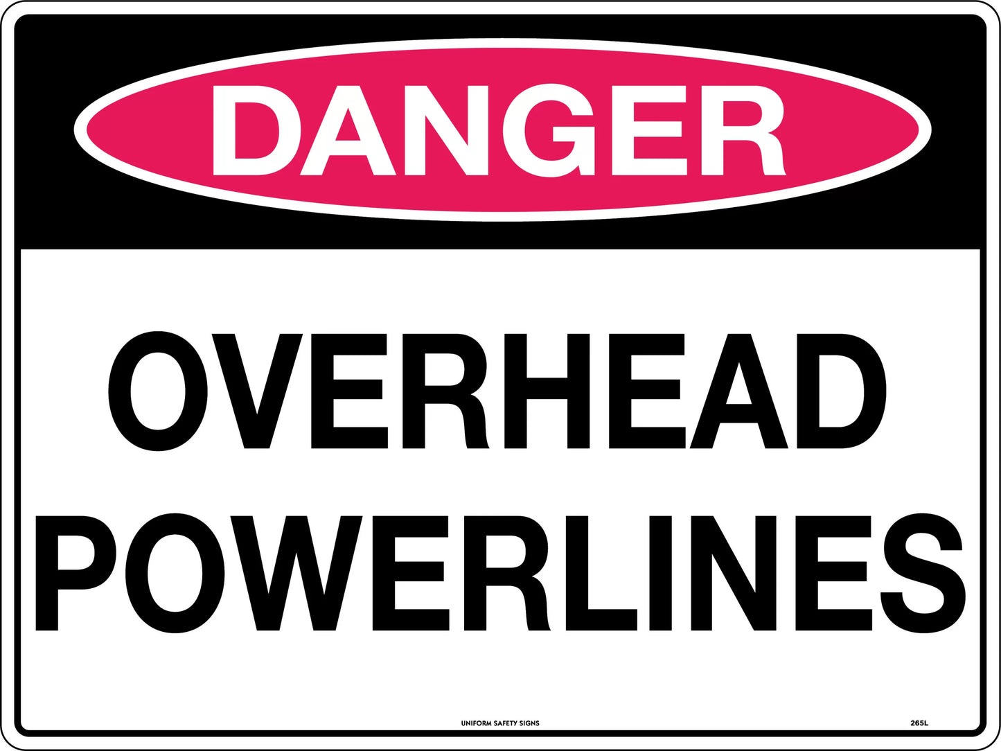 Danger Overhead Powerlines