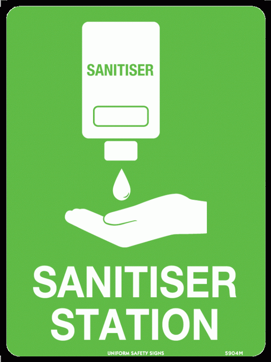 Sanitiser Station Sign