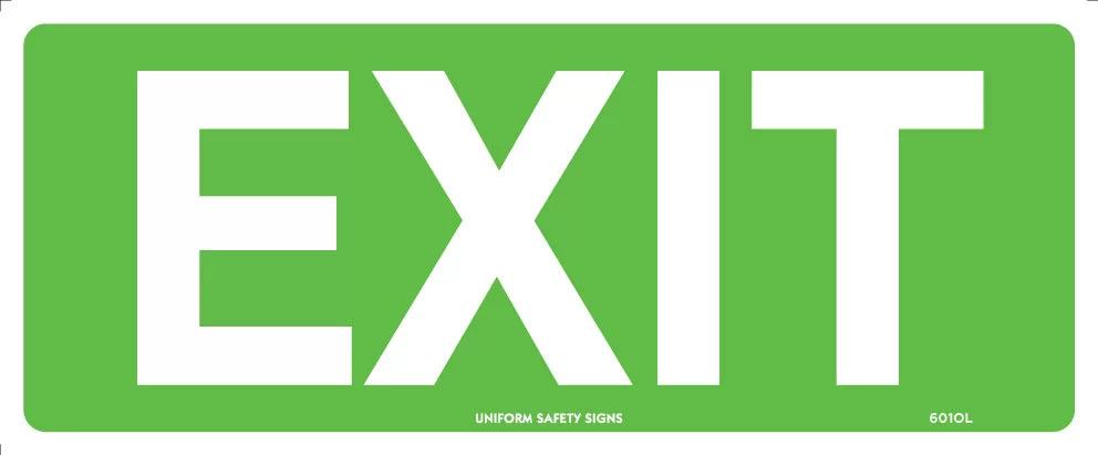 Luminous - Exit (350x145mm)