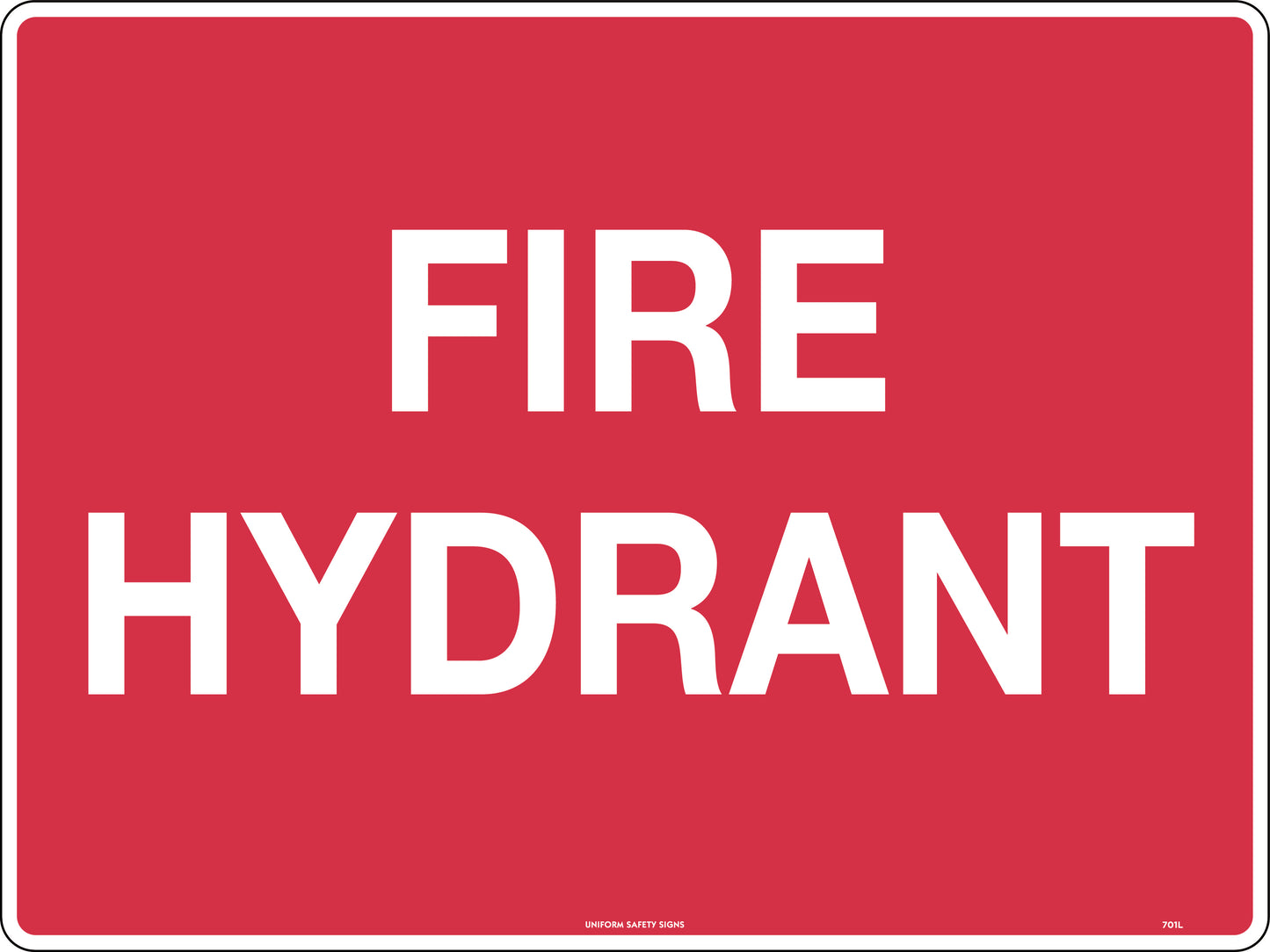 Fire Hydrant [Picto] (600X400mm)