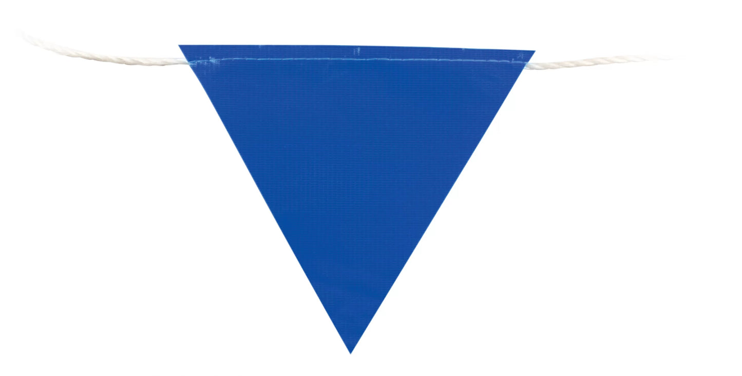 Blue Bunting Flags (30mtr Roll)
