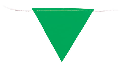 Green Bunting Flags (30mtr Roll)