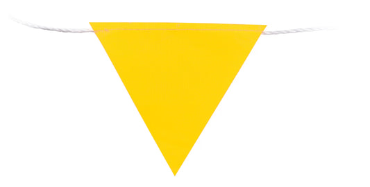 Yellow Bunting Flags (30mtr Roll)