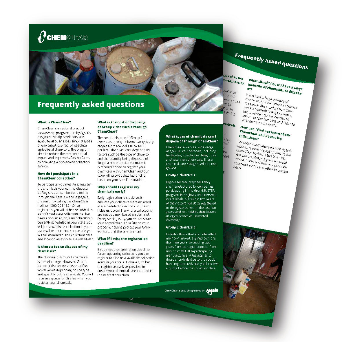ChemClear FAQs