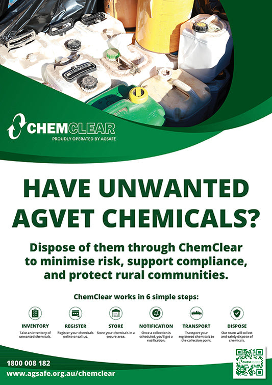 ChemClear Metal Sign