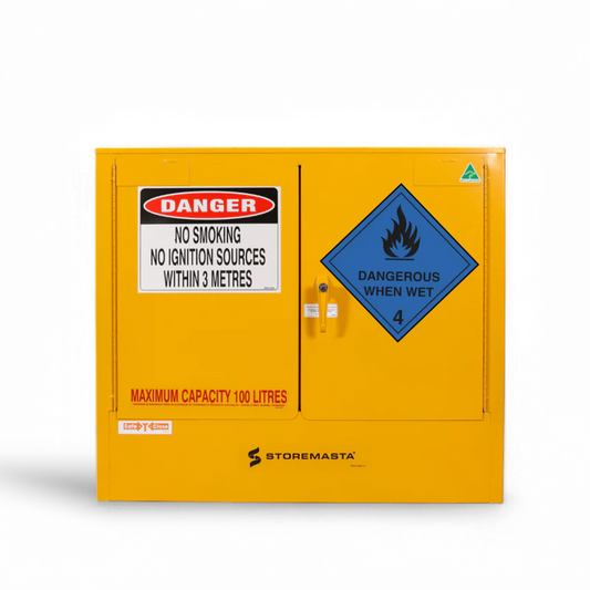 Dangerous When Wet Storage Cabinet
