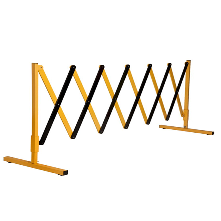Yellow/Black Expanding Barrier