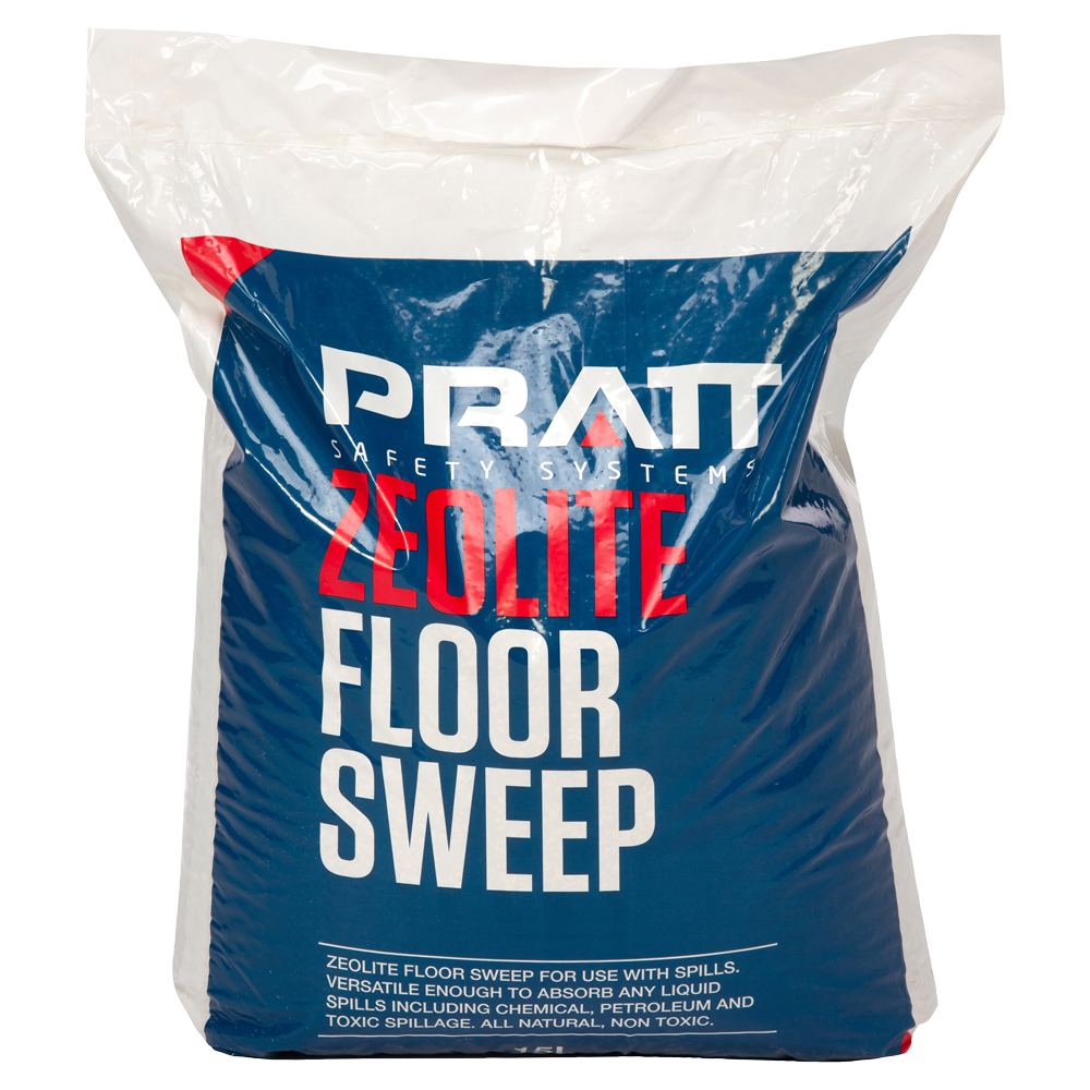 Pratt Zeolite Floor Sweep - 9.5kg15 Litre Bag