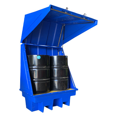 Hardcover Lockable Polyethylene Bund