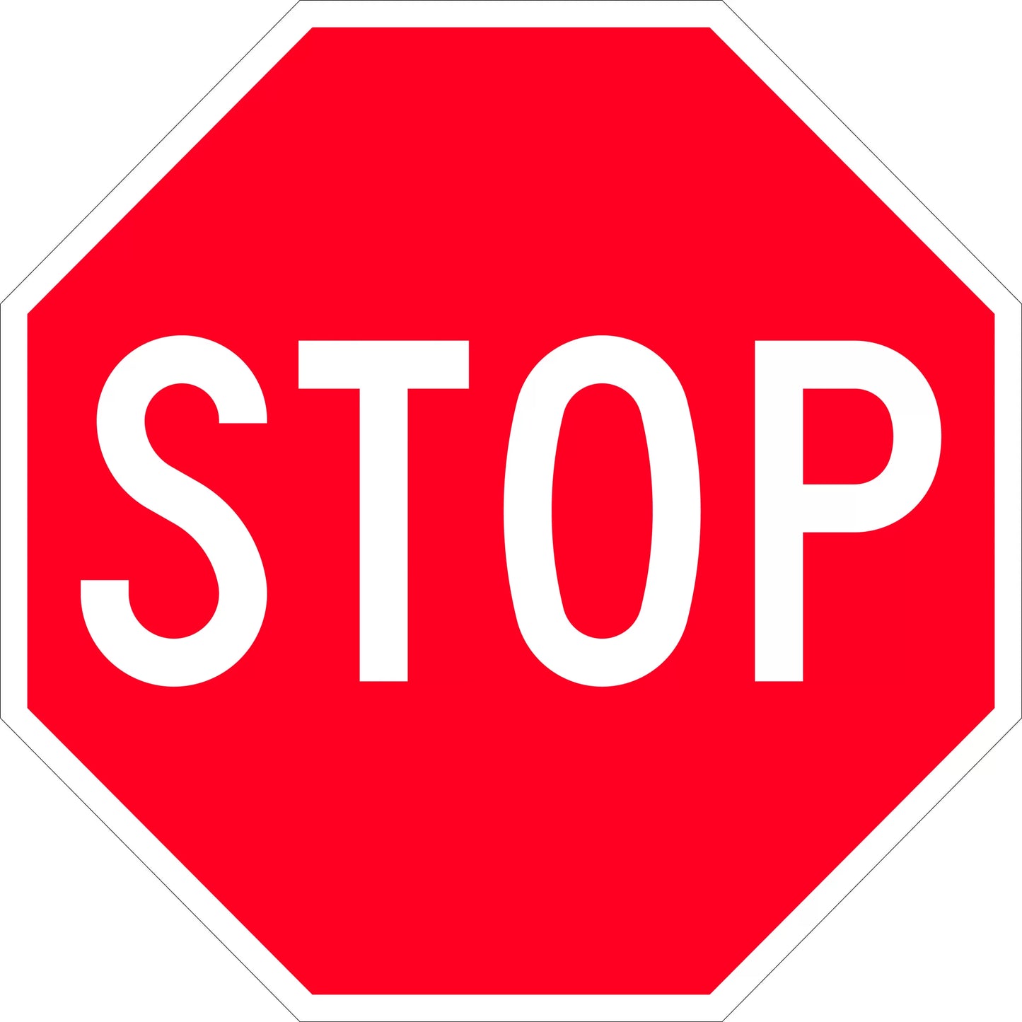 Stop [Class 1 Reflective]