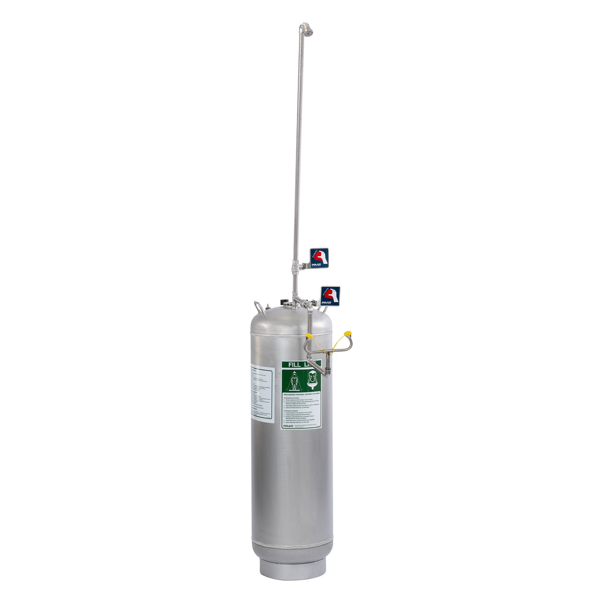 Pratt Portable Pressurised Combo Shower &amp; Twin Eye Wash 106 ltr Unit