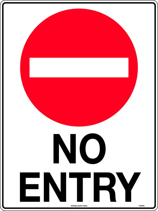No Entry [With Traffic No Entry Picto]