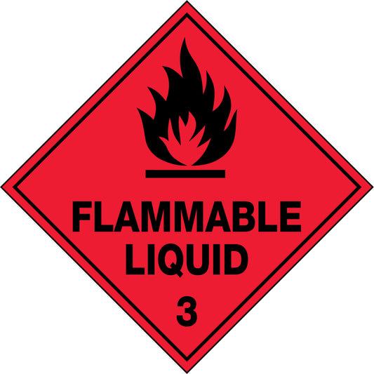 DG (Flammable Liquid) Transport Stickers