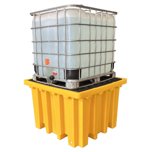 EziBund IBC Bunded Pallet – Yellow