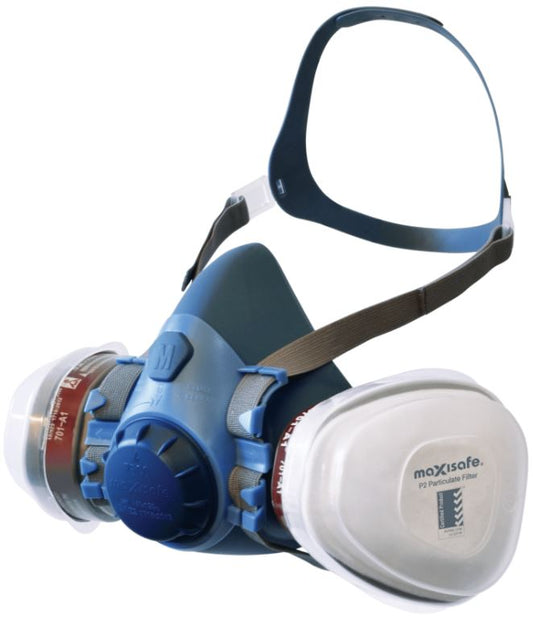 Maxiguard Half Mask Silicone Chemical Kit